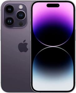 Apple iPhone 14 Pro, 128GB, Deep Purple for AT&T (Renewed)