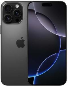 Apple iPhone 16 Pro, US Version, 512GB, Black Titanium for T-Mobile (Renewed)