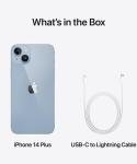 Apple iPhone 14 Plus, 256GB, Blue for GSM (Renewed)