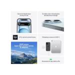 Apple iPhone 15, 128GB, Blue - GSM Carriers (Renewed Premium)