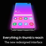 Samsung Galaxy S10+ Plus 128GB / 8GB RAM SM-G975F Hybrid/Dual-SIM (GSM Only, No CDMA) Factory Unlocked 4G/LTE Smartphone - International Version (Prism Black, 128GB)