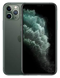 Apple iPhone 11 Pro, US Version, 512GB, Midnight Green - Verizon (Renewed)