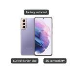 Samsung Galaxy S21 5G Unlocked Smartphone - Phantom Violet
