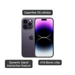 Apple iPhone 14 Pro 128GB Deep Purple for AT&T
