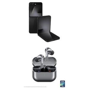 Samsung Galaxy Z Flip7FE 256GB Smartphone with Galaxy Buds 3 Pro