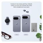 Google Pixel 10 Pro - Unlocked Android Smartphone - Gemini AI Assistant, Triple Rear Camera System, Fast-Charging 24+ Hour Battery, and 6.3" Super Actua Display - Moonstone - 128 GB (2025 Model)