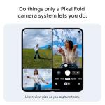 Google Pixel 10 Pro Fold - Unlocked Android Smartphone - Gemini AI Assistant - Advanced Triple Rear Camera System - 24+ Hour Battery - Foldable Display - Moonstone - 256 GB (2025 Model)