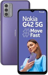 Nokia G42 Dual-SIM 256GB ROM + 8GB RAM (GSM Only | No CDMA) Factory Unlocked 5G Smartphone (So Purple) - International Version