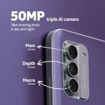 Nokia G42 Dual-SIM 256GB ROM + 8GB RAM (GSM Only | No CDMA) Factory Unlocked 5G Smartphone (So Purple) - International Version