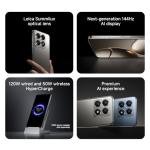 XIAOMI 14T PRO Ai 5G + 4G LTE (for Tmobile Mint Tello & Global) (1024GB + 12GB) NFC Global ROM Unlocked Worldwide 50MP Triple Pro Leica Camera 6.67" 144Mhz (Titan Black)