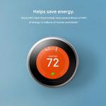 Google Nest 3rd Gen Smart Thermostat with Alexa
