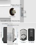 Smart deadbolt lock with keypad and keys