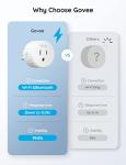 Smart WiFi Plugs with Voice Control & Timer