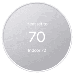 Google Nest Programmable Thermostat - Snow