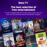 onn. 50” 4K UHD Roku Smart TV