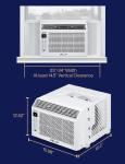 WIFI Enabled 6000 BTU Window AC Unit