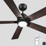 Smart 52inch WiFi Ceiling Fan with App Control