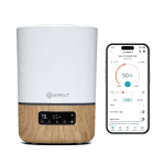 Safety 1ˢᵗ Smart Humidifier, Natural with White