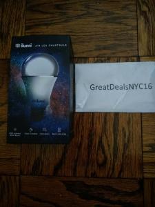 ilumi Bluetooth Smart LED Bulb - Color-Changing Light