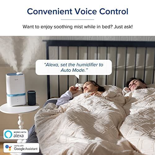 Smart Wi-Fi Humidifier with Essential Oils Diffuser