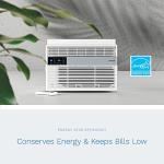 Smart Window AC - hOmeLabs 8,000 BTU