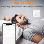 WiFi Alexa Compatible Smart Light Switches (2Pack)