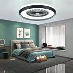 Smart Bladeless Ceiling Fan with LED Lighting
