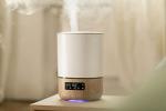 Smart Humidifier with Hygrometer and Nightlight