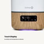 Smart Humidifier with Hygrometer and Nightlight