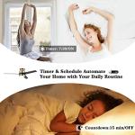 Smart Ceiling Fan with Light for Home Automation