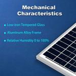 ACOPOWER 35W Poly Solar Panel for Off-Grid Use