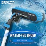24ft Washing Kit: Water-Fed Brush and Squeegee
