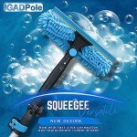 24ft Washing Kit: Water-Fed Brush and Squeegee