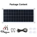 Semi-Flexible 10W Polycrystalline Solar Panel 18V