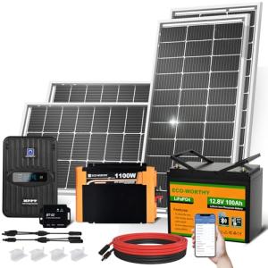 ECO-WORTHY 400W Complete Off-Grid Solar Kit