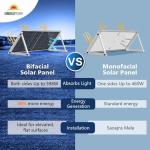SUNGOLDPOWER 460W Bifacial Solar Panel Pack