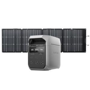 EF ECOFLOW DELTA 3 Plus Solar Generator Kit