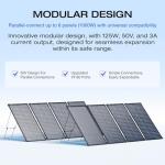 EF ECOFLOW 4 x 125W Waterproof Solar Panels