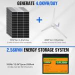 ECO-WORTHY 1000W Solar Wind Power Kit
