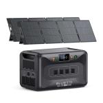 BLUETTI Solar Generator Apex 300 (2025 New) with 2 200W Solar Panels, 2764.8Wh LFP Battery Backup with 6 3840W AC Outlets (7680W Surge), 120V/240V Dual Voltage, Ideal for Camping and Off-Grid Living
