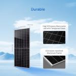 Fellow Energy 4PCS 550 Watt Solar Panel, High Efficiency Monocrystalline PV Module Power Charger, Bifacial Solar Panel for RV Marine Rooftop Farm Camper Vehicle Caravan Other Off Grid Applications