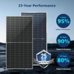 SUNGOLDPOWER 16BB N-Type 10pcs 560W Bifacial PERC Solar Panel Monocrystalline,High Efficiency Solar Panel for Charging Station,Rooftop,Household,Marine,RV,On/Off Grid Solar system(10pcs 560W Bifacial)