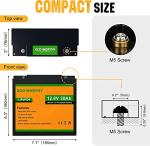 ECO-WORTHY Solar Well Water Pump Kit 24V DC Submersible Water Pump with 4pcs 100W Mono Solar Panel Lithium 30AH Battery&Controller for Well Pond Home Farm Stainless Steel- DELIVERY IN 3 PACKAGES