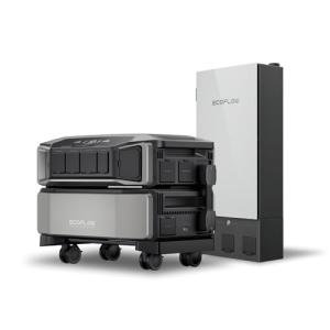 EF ECOFLOW DELTA Pro Ultra with Smart Home Panel 2, 6144Wh Power Station, 120/240V 7200W AC Output, Lifepo4 Battery Backup Expandable to 90kWh, Solar Generator for Home Use, RV