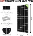 ECO-WORTHY 24V Solar Well Pump Kit - Submersible Stainless Steel Pump for Well, Pond, Farm, Home | 4x100W Mono Solar Panels, 50AH Lithium Battery & Controller | 3-Package Delivery