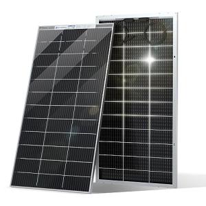 ECO-WORTHY 195W Bifacial Monocrystalline Solar Panel