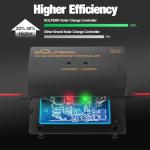 SOLPERK 8A 12V Waterproof Solar Charge Controller