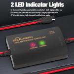 SOLPERK 8A 12V Waterproof Solar Charge Controller