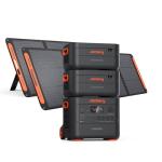 Jackery Explorer 2000 Plus Kit(6kWh), 400W Solar Panels+Two Expandable Battery Packs, 6128 Wh LiFePo4 Home Backup Battery with 3000W Output, for Power Outages, Emergencies