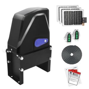 TOPENS DKC1100S Solar-Powered Heavy-Duty Door Opener
